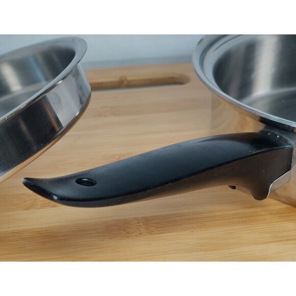 WONDER WARE Thermium Multi-Plex Cookware Stainless Steel 9” Skillet Pan With Lid - Picture 13 of 14